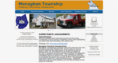 Desktop Screenshot of monaghantownship.com